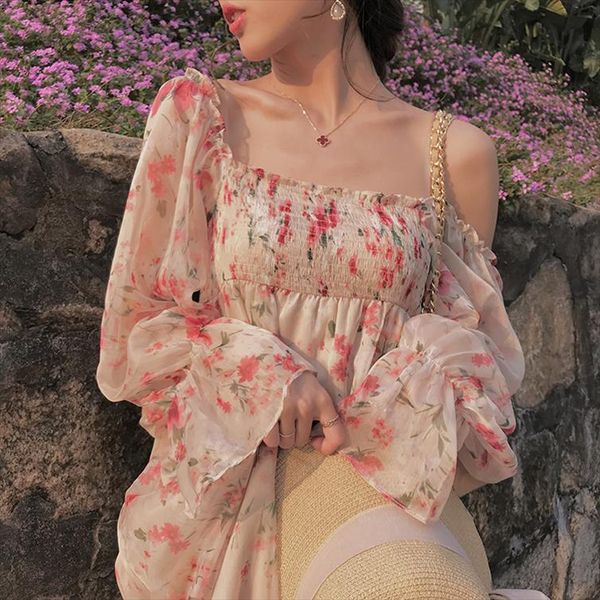 2019 brand new summer dress square neck long sleeve floral dress cute lolita style chiffon midi sweet girls vestidos, Black;gray
2019 brand new summer dress square neck long sleeve floral dress cute lolita style chiffon midi sweet girls vestidos, Black;gray