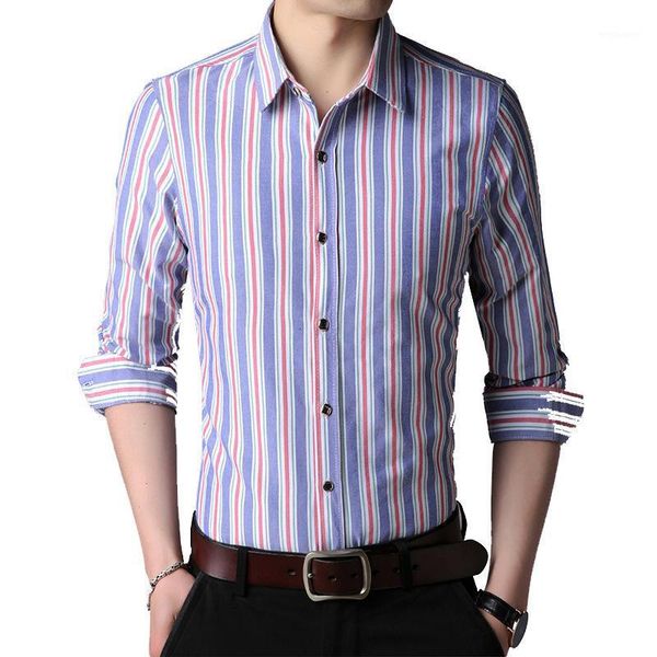 good quality mens business casual long sleeved button down shirt classic striped male social men dress shirts camisa masculina1, White;black
good quality mens business casual long sleeved button down shirt classic striped male social men dress shirts camisa masculina1, White;black