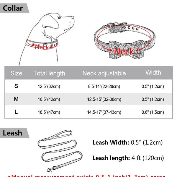 plaid bowknot dog collar pet puppy cat leather dog collar leash set adjustable for small medium dogs cats chihuahua pu wmtnww
plaid bowknot dog collar pet puppy cat leather dog collar leash set adjustable for small medium dogs cats chihuahua pu wmtnww