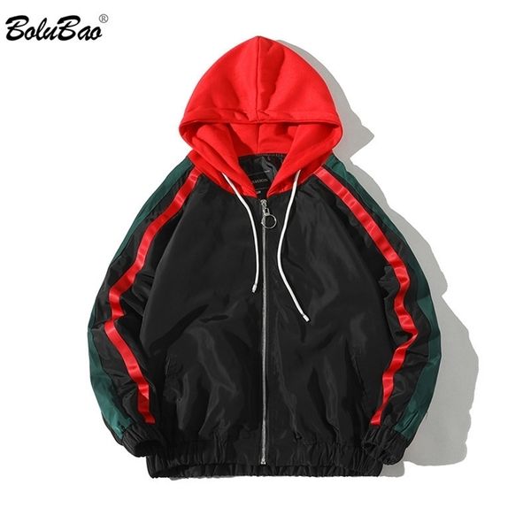 bolubao autumn new hooded jackets men men's high street hip hop fashion jacket coats trend brand casual track jacket male 201105, Black;brown
bolubao autumn new hooded jackets men men's high street hip hop fashion jacket coats trend brand casual track jacket male 201105, Black;brown