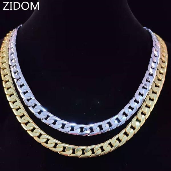 men hip hop chain necklace 10mm width 60cm length cuban chain hiphop jewelry fashion for birthday gifts, Silver
men hip hop chain necklace 10mm width 60cm length cuban chain hiphop jewelry fashion for birthday gifts, Silver