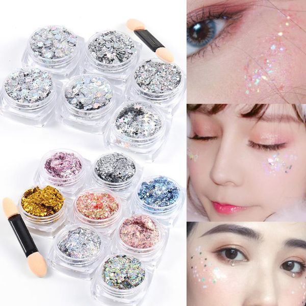 nail glitter mixed eyeshadow set lasting shimmer mermaid sequin gel cream body face eye shiny highlighter makeup decoration glzl01-06, Silver;gold
nail glitter mixed eyeshadow set lasting shimmer mermaid sequin gel cream body face eye shiny highlighter makeup decoration glzl01-06, Silver;gold