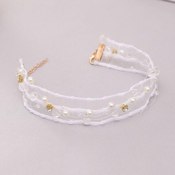 chokers bridal jewelry fairy crystal pearl rhinestone set of 2021 alloy and yarn soft necklace factory direct sales, Golden;silver
chokers bridal jewelry fairy crystal pearl rhinestone set of 2021 alloy and yarn soft necklace factory direct sales, Golden;silver