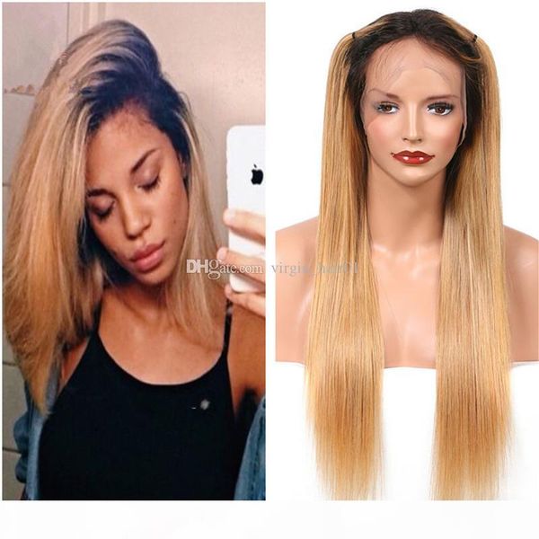 honey blonde human hair full lace wig two tone 1b 27 blonde front lace wig brazilian virgin hair wavy glueless wigs, Black;brown
honey blonde human hair full lace wig two tone 1b 27 blonde front lace wig brazilian virgin hair wavy glueless wigs, Black;brown