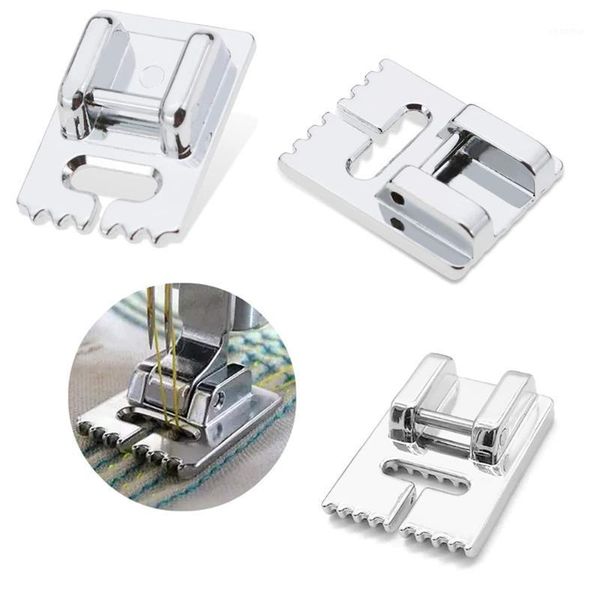 1pc 5 grooves sewing machine foot for household sewing machine diy pleat tank presser feet accessories1, Black
1pc 5 grooves sewing machine foot for household sewing machine diy pleat tank presser feet accessories1, Black