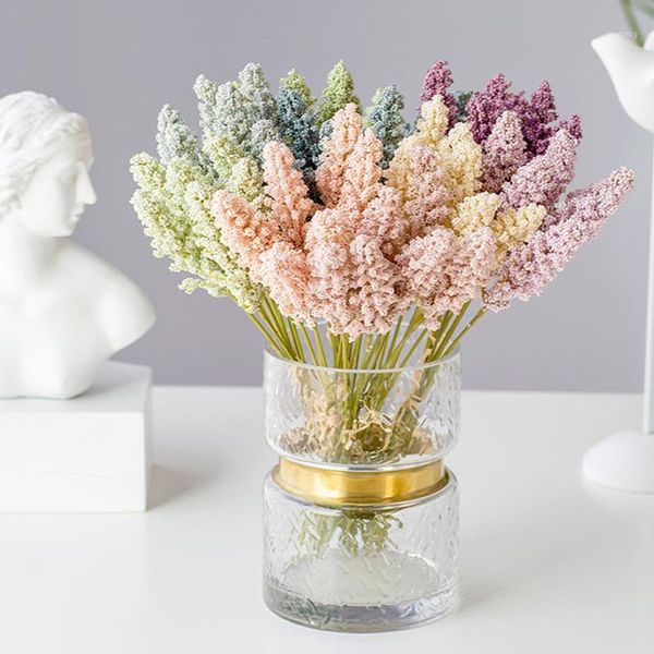 cereal millet spike garden millet artificial flower fake wheat spike personality diy home decor wedding props foam lavender1
cereal millet spike garden millet artificial flower fake wheat spike personality diy home decor wedding props foam lavender1