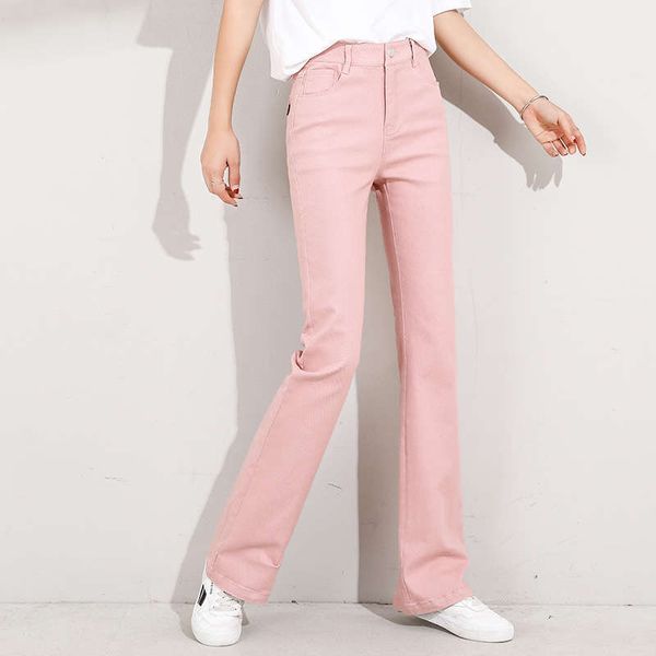 pink jeans women's high waist spring autumn 2020 new loose and slim elastic micro stretch pants female 9630, Blue
pink jeans women's high waist spring autumn 2020 new loose and slim elastic micro stretch pants female 9630, Blue