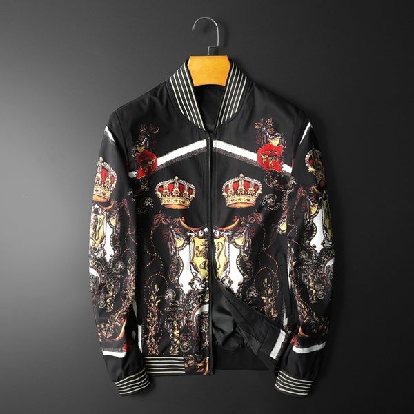 rib deluxe 2021 new crown classic stripe high jackets abstract digital jacket # c20 k98f, Black;brown
rib deluxe 2021 new crown classic stripe high jackets abstract digital jacket # c20 k98f, Black;brown