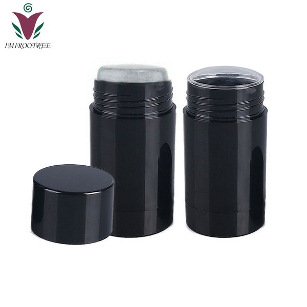 8pcs empty deodorant stick container cream packaging tube 75ml bottom filled matte black plastic twist up gel bottle
8pcs empty deodorant stick container cream packaging tube 75ml bottom filled matte black plastic twist up gel bottle