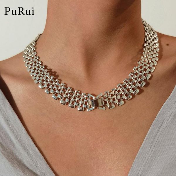 chokers punk choker necklace gothic women party accessories silver color net shape chains steampunk jewelry collier femme collar, Golden;silver
chokers punk choker necklace gothic women party accessories silver color net shape chains steampunk jewelry collier femme collar, Golden;silver