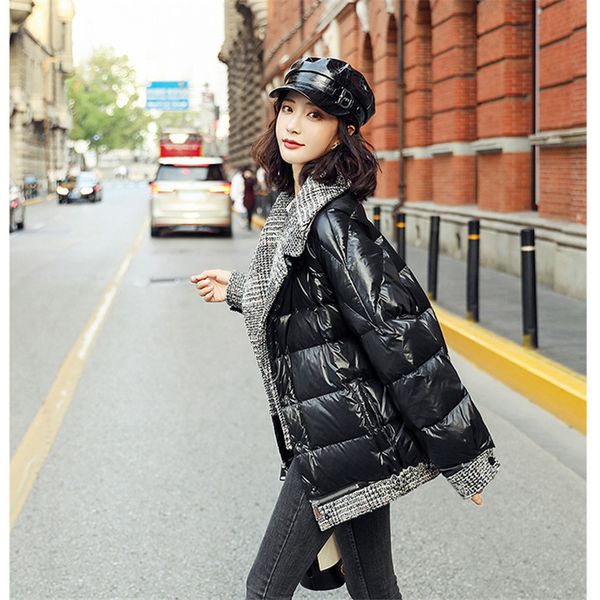 new down cotton jacket women autumn winter warm coat lady down cotton jacket female 201103, Black
new down cotton jacket women autumn winter warm coat lady down cotton jacket female 201103, Black