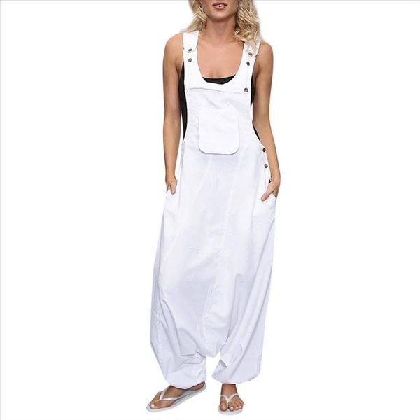plus size s 5xl women spring summer jumpsuits casual u neck adjusted strap sleeveless backless side pockets baggy long playsuits, Black;white
plus size s 5xl women spring summer jumpsuits casual u neck adjusted strap sleeveless backless side pockets baggy long playsuits, Black;white