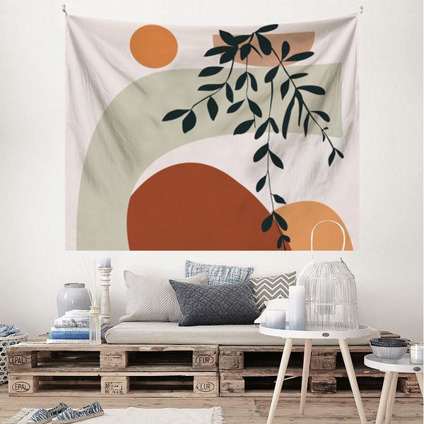 simple and fresh leaf background cloth wall for covering room all-match decorative hanging cloth tapestry for house
simple and fresh leaf background cloth wall for covering room all-match decorative hanging cloth tapestry for house
