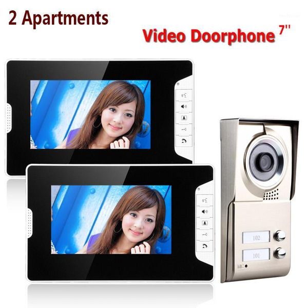 7inch lcd 2 apartments video door phone intercom system ir-cut hd 1000tvl camera doorbell camera with 2 button monitor1
7inch lcd 2 apartments video door phone intercom system ir-cut hd 1000tvl camera doorbell camera with 2 button monitor1