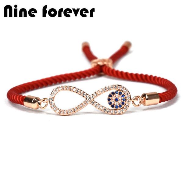 nine forever luck eight charms bracelet women jewelry luck red rope bracelets for women pulseira feminina valentines day gift, Golden;silver
nine forever luck eight charms bracelet women jewelry luck red rope bracelets for women pulseira feminina valentines day gift, Golden;silver