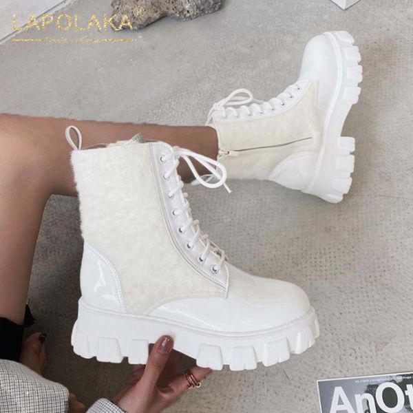 boots lapolaka fashion 2021 lace-up comfy tire sole ins wholesale bootie women shoes shoelace platform cool street boot lady, Black
boots lapolaka fashion 2021 lace-up comfy tire sole ins wholesale bootie women shoes shoelace platform cool street boot lady, Black