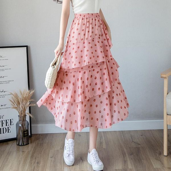 skirts wave point fashion korean ruffle midi long a-line skirt women casual spring summer high waist irregular all-match female, Black
skirts wave point fashion korean ruffle midi long a-line skirt women casual spring summer high waist irregular all-match female, Black