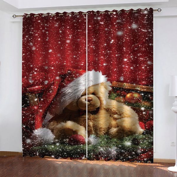 custom red christmas curtains 3d blackout curtains living room bedroom l window curtains
custom red christmas curtains 3d blackout curtains living room bedroom l window curtains