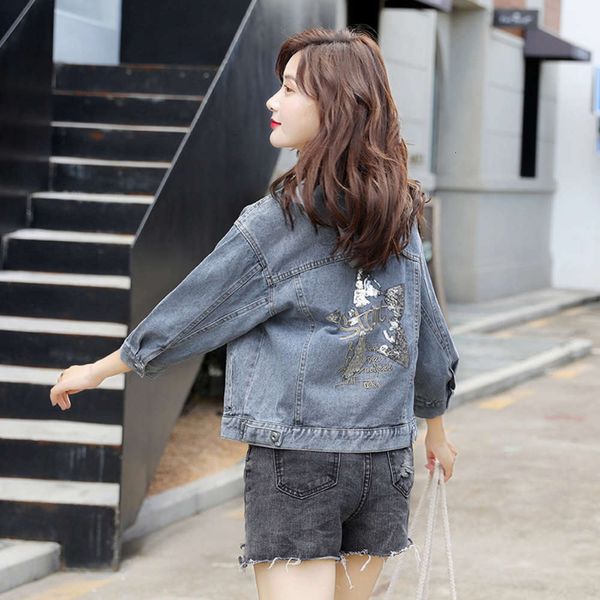 denim women's loose popular korean spring and autumn 2019 new net red student bf jacket, Black;brown
denim women's loose popular korean spring and autumn 2019 new net red student bf jacket, Black;brown