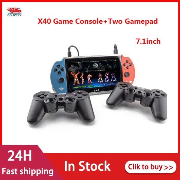 x40 7.1 inch handheld game console big screen portable handheld retro game console 16g built-in 22,800 fast delivery
x40 7.1 inch handheld game console big screen portable handheld retro game console 16g built-in 22,800 fast delivery