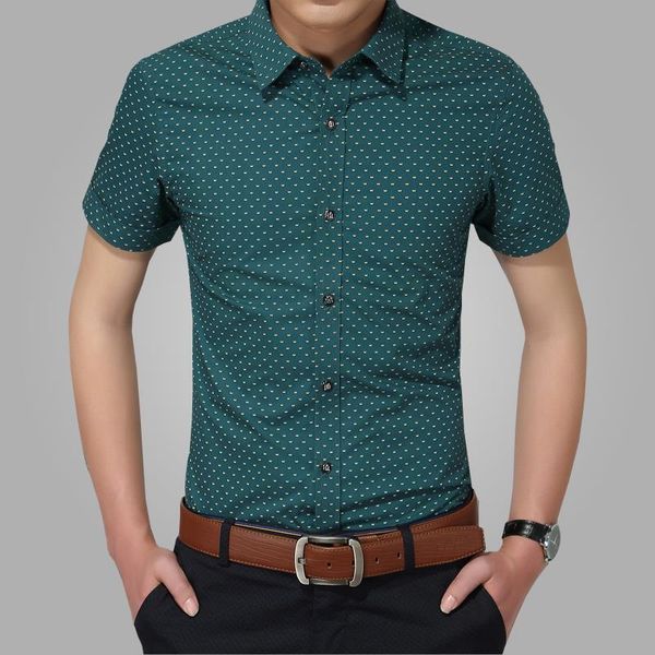 2018 new men shirts brand turn-down collar slim fit mens chemise homme casual summer beach dot shirt short sleeve printed 5xl, White;black
2018 new men shirts brand turn-down collar slim fit mens chemise homme casual summer beach dot shirt short sleeve printed 5xl, White;black