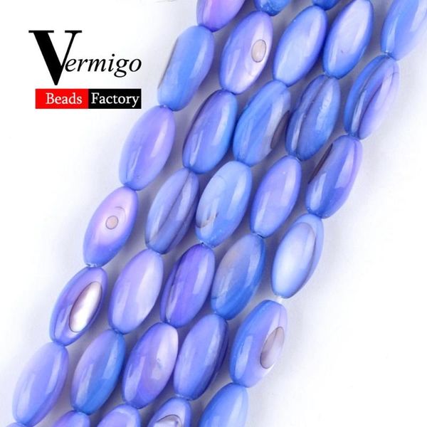 blue mop shell beads for jewelry making 5*10mm charm spacer beads diy necklace bracelet 15" strand wholesale
blue mop shell beads for jewelry making 5*10mm charm spacer beads diy necklace bracelet 15" strand wholesale