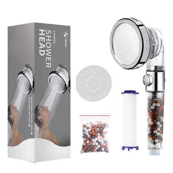 bathroom spa shower head 3 modes adjustable high pressure water saving filter spray nozzle replaceable panel and filter jllaee
bathroom spa shower head 3 modes adjustable high pressure water saving filter spray nozzle replaceable panel and filter jllaee