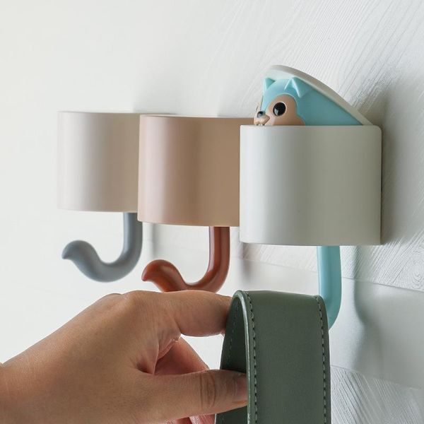 squirrel adhesive wall hook room decoration cartoon cute kitchen hooks key holder bathroom rack accessories
squirrel adhesive wall hook room decoration cartoon cute kitchen hooks key holder bathroom rack accessories