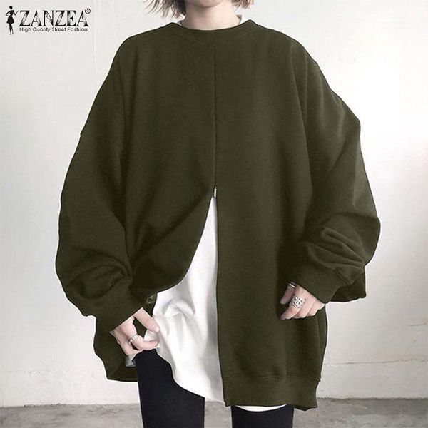 zanzea casual o neck long sleeve sweatshirts fashion autumn sweatshirt women solid loose hoodies pullover streetwear plus size1, Black
zanzea casual o neck long sleeve sweatshirts fashion autumn sweatshirt women solid loose hoodies pullover streetwear plus size1, Black
