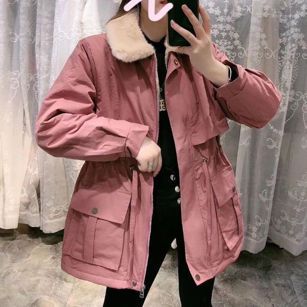 women's down & parkas 2021 winter women jacket thick warm jackets zipper adjustable waist fashion slim coat q3181, Black
women's down & parkas 2021 winter women jacket thick warm jackets zipper adjustable waist fashion slim coat q3181, Black