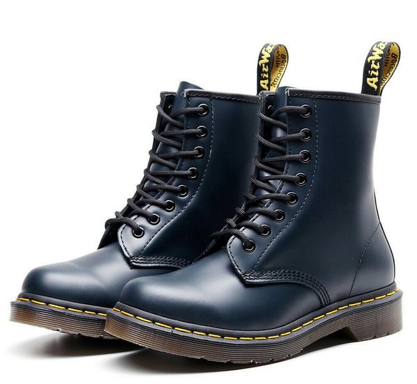 high qualituy men's women's brand snow boots martin shoes classic airwair 1460 leather sneakers triple ankle boots, Black
high qualituy men's women's brand snow boots martin shoes classic airwair 1460 leather sneakers triple ankle boots, Black