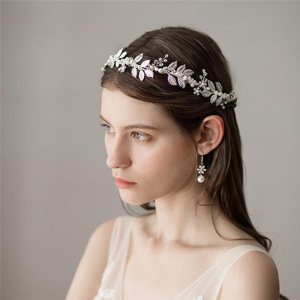 bridal headband tiara gold silver color leaf headpiece for women prom handmade wedding hair crown accessories, Golden;silver
bridal headband tiara gold silver color leaf headpiece for women prom handmade wedding hair crown accessories, Golden;silver