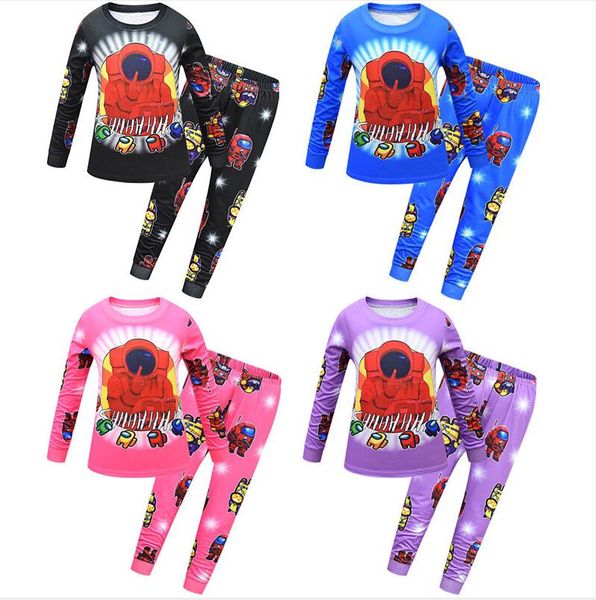 among us game pajamas sets children kids cartoon anime two piece clothing homewear juniors boys sleep nightwear long sleeve outfits cz122102, Blue;red
among us game pajamas sets children kids cartoon anime two piece clothing homewear juniors boys sleep nightwear long sleeve outfits cz122102, Blue;red