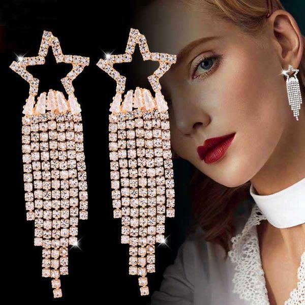 dangle & chandelier sinleery sparkling hollow star tassel drop earrings yellow gold silver color full crystal for women jewelry es497 ssa
dangle & chandelier sinleery sparkling hollow star tassel drop earrings yellow gold silver color full crystal for women jewelry es497 ssa