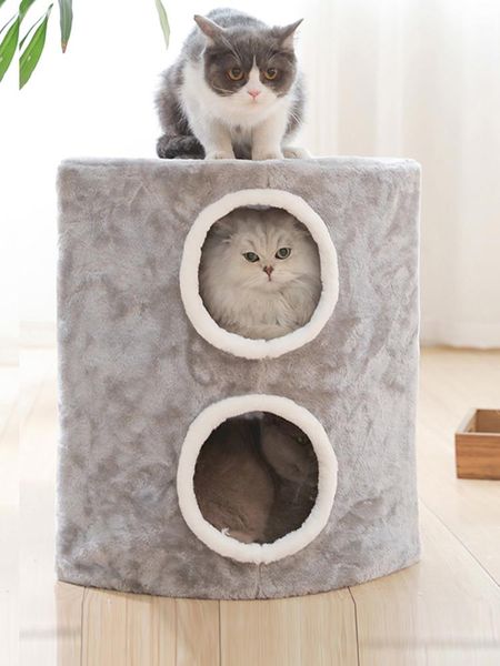 cat beds & furniture scratching bed winter spring and summer cave house kitten closed climbing home pet products supplies 60mw
cat beds & furniture scratching bed winter spring and summer cave house kitten closed climbing home pet products supplies 60mw