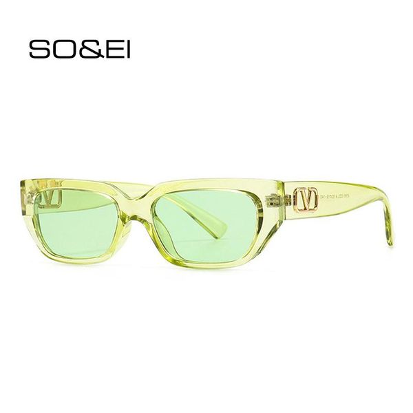 so&ei fashion small cat eye sunglasses women retro brand designer jelly color eyewear ins popular men gradient sun glasses uv400, White;black
so&ei fashion small cat eye sunglasses women retro brand designer jelly color eyewear ins popular men gradient sun glasses uv400, White;black