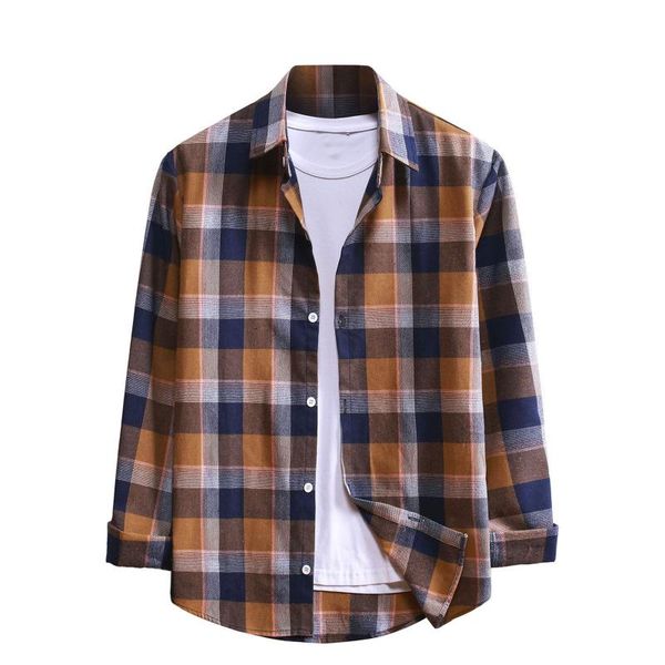 men's casual shirts fashion plaid printed shirt long sleeve lapel button all-match outdoor street 2021 g30, White;black
men's casual shirts fashion plaid printed shirt long sleeve lapel button all-match outdoor street 2021 g30, White;black