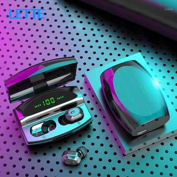 XG20 Bluetooth 5.0 Earphone LED Display With 1800mAh Large Capacity Binaural Call Mini Waterproof Headset1
XG20 Bluetooth 5.0 Earphone LED Display With 1800mAh Large Capacity Binaural Call Mini Waterproof Headset1