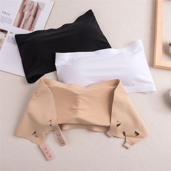 summer strapless wireless tube bra soft push up seamless bras women crop tube lingerie1, Black;white
summer strapless wireless tube bra soft push up seamless bras women crop tube lingerie1, Black;white