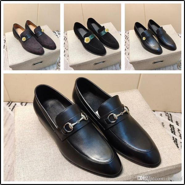 61 2019 brand men luxury painted genuine leather shoes fashion informal dress shoes men's casual business party shoes suede 33, Black
61 2019 brand men luxury painted genuine leather shoes fashion informal dress shoes men's casual business party shoes suede 33, Black
