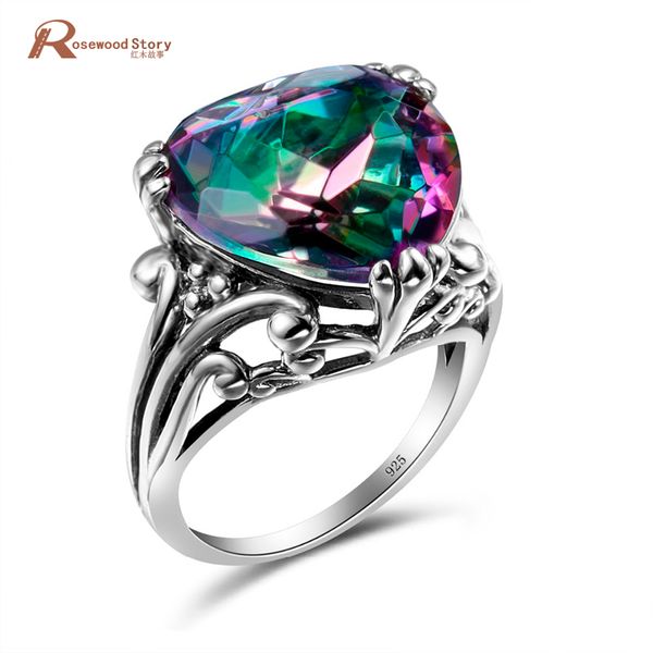 romantic heart shape 925 sterling silver ring rainbow mystic z austrian crystal ring for women vintage jewelry accessories, Black
romantic heart shape 925 sterling silver ring rainbow mystic z austrian crystal ring for women vintage jewelry accessories, Black