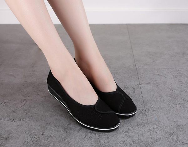 women's shoes spring and autumn fashion slope heel round head @umas17, Black
women's shoes spring and autumn fashion slope heel round head @umas17, Black