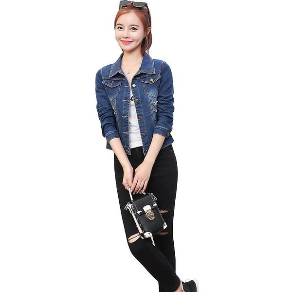 plus size 5xl short denim jacket women fashion slim single-breasted basic coat lady windbreaker pocket jacket denim outwear top, Black;brown
plus size 5xl short denim jacket women fashion slim single-breasted basic coat lady windbreaker pocket jacket denim outwear top, Black;brown