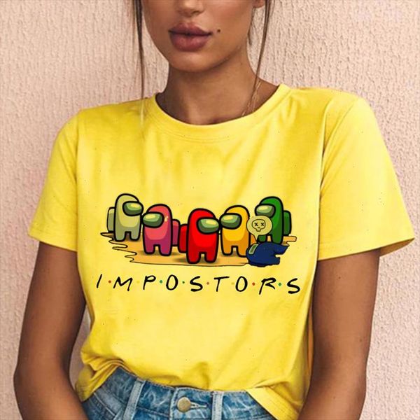 woman tshirts kawaii new game among us t shirt funny summer harajuku cartoon t shirt impostor graphic tees hip hop unisex, White
woman tshirts kawaii new game among us t shirt funny summer harajuku cartoon t shirt impostor graphic tees hip hop unisex, White