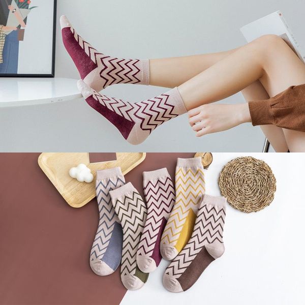 socks & hosiery 10 pieces = 5 pairs women cotton 2021 style for autumn and winter retro japanese sawtooth wave pattern, Black;white
socks & hosiery 10 pieces = 5 pairs women cotton 2021 style for autumn and winter retro japanese sawtooth wave pattern, Black;white