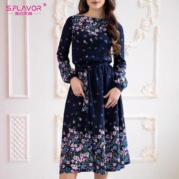 long sleeve floral printed dress for women 2020 autumn o neck a line vintage midi dresses elegant winter party clothes, Black;gray
long sleeve floral printed dress for women 2020 autumn o neck a line vintage midi dresses elegant winter party clothes, Black;gray