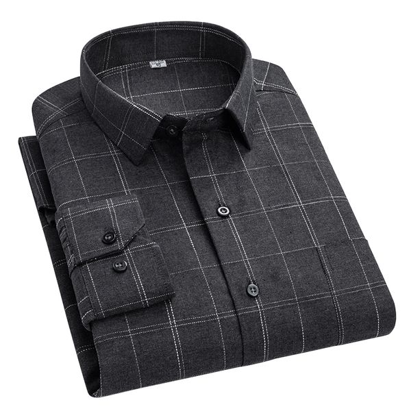 brand 2021 long sleeve plaid casual new comfortable soft fashion men autumn spring regular fit checked shirt dvmv, White;black
brand 2021 long sleeve plaid casual new comfortable soft fashion men autumn spring regular fit checked shirt dvmv, White;black