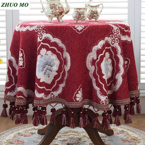 table cloth luxury chenille tablecloth for home cover round kitchen accessories el wedding decoration
table cloth luxury chenille tablecloth for home cover round kitchen accessories el wedding decoration