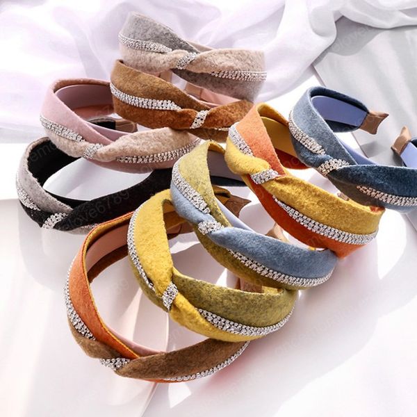 2021 fashion women hairband soft patchwork rhinestone headband warm flannel turban headwear women girls hair accessories, Silver
2021 fashion women hairband soft patchwork rhinestone headband warm flannel turban headwear women girls hair accessories, Silver