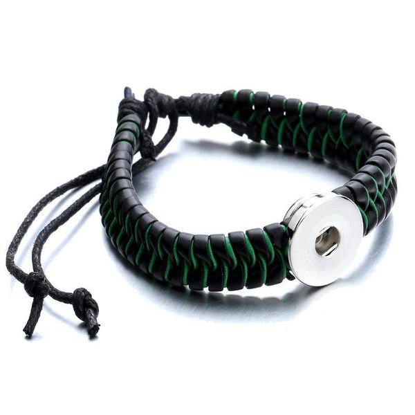 new adjustable snap button bracelet bangle snap leather bracelet retro handmade braided leather bracelet fit 18mm snap bbyhpe, Golden;silver
new adjustable snap button bracelet bangle snap leather bracelet retro handmade braided leather bracelet fit 18mm snap bbyhpe, Golden;silver